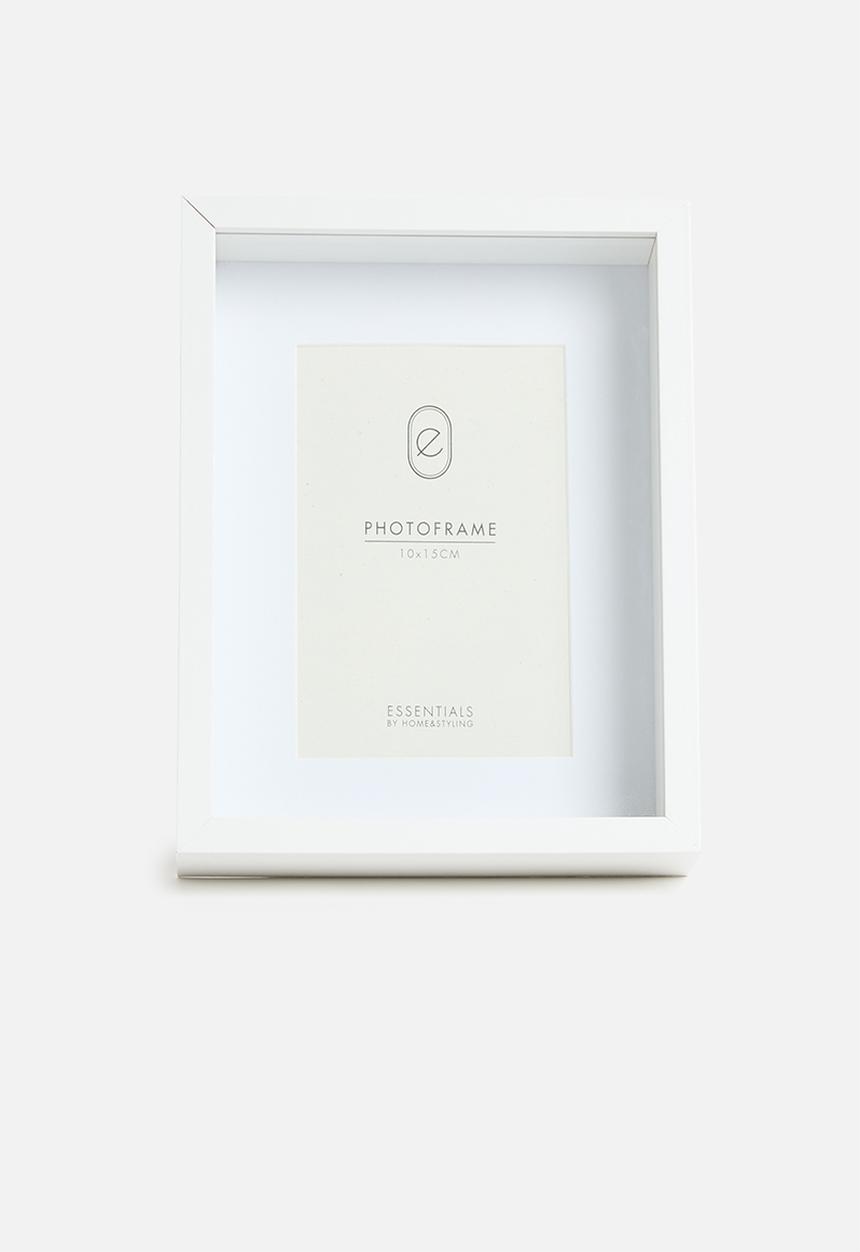 H&S - Simple photo frame - white 10 x 15
