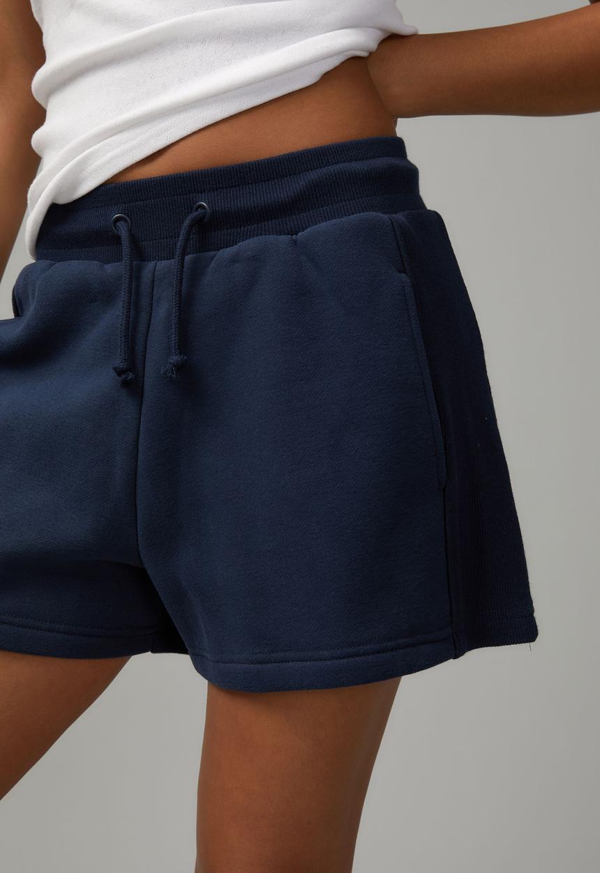 Factorie - Jordan Fleece Short - Navy