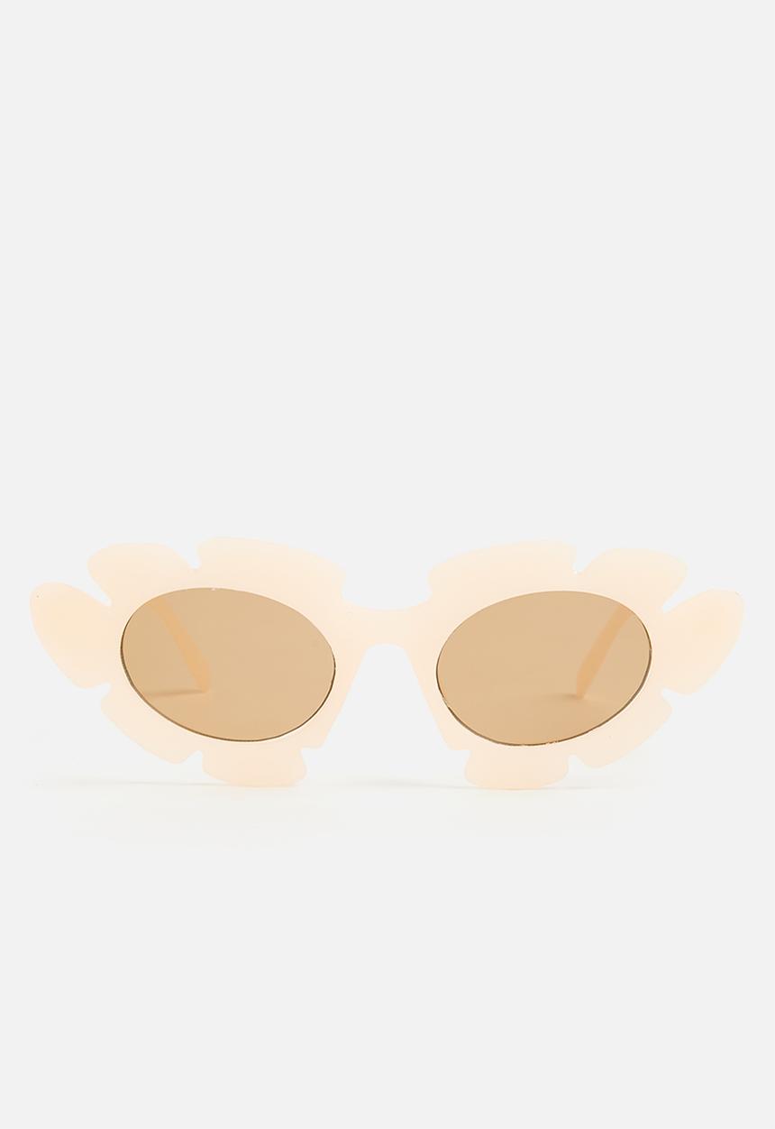 Superbalist - Raine round sunglasses - cream