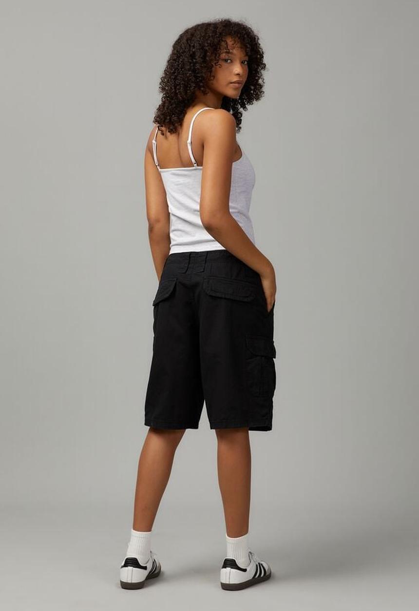 Factorie - Marley cargo jort - black