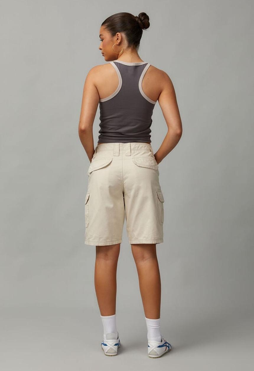 Factorie - Marley cargo jort - light stone