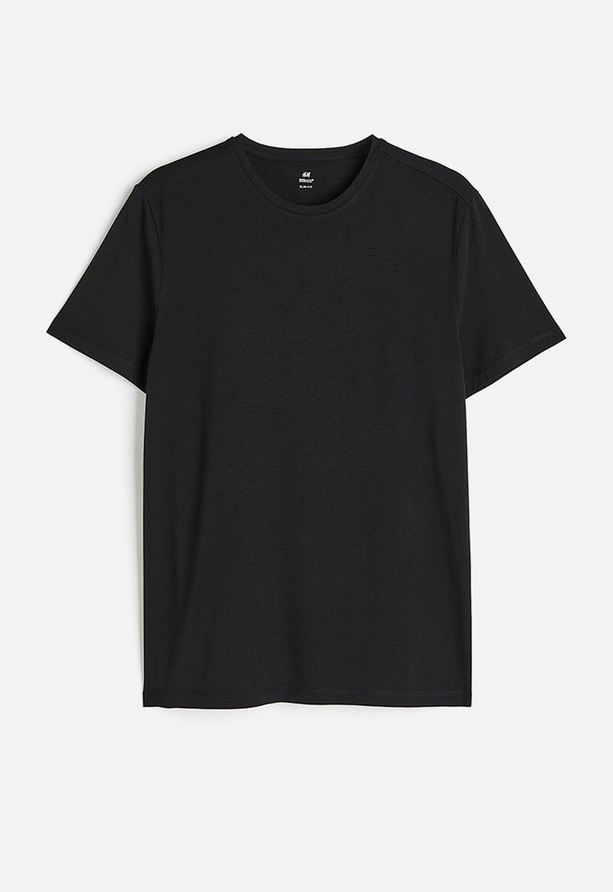 H&M - Coolmax® slim fit t-shirt - black