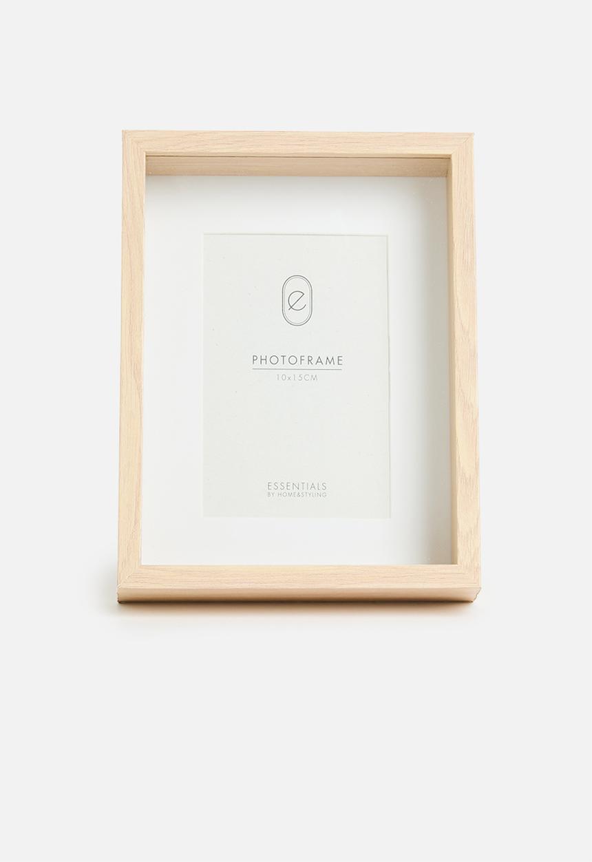 H&S - Simple photo frame - natural 10 x 15