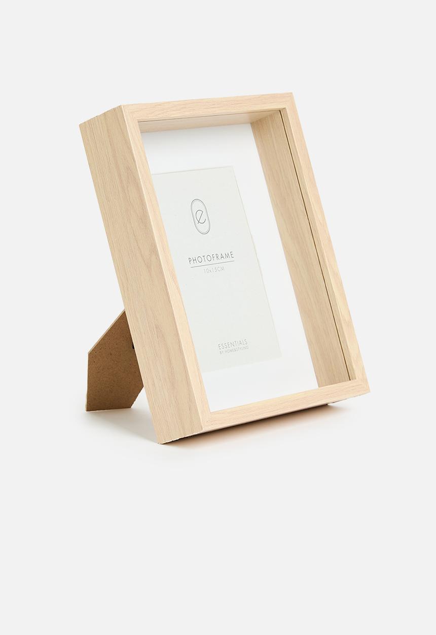 H&S - Simple photo frame - natural 10 x 15
