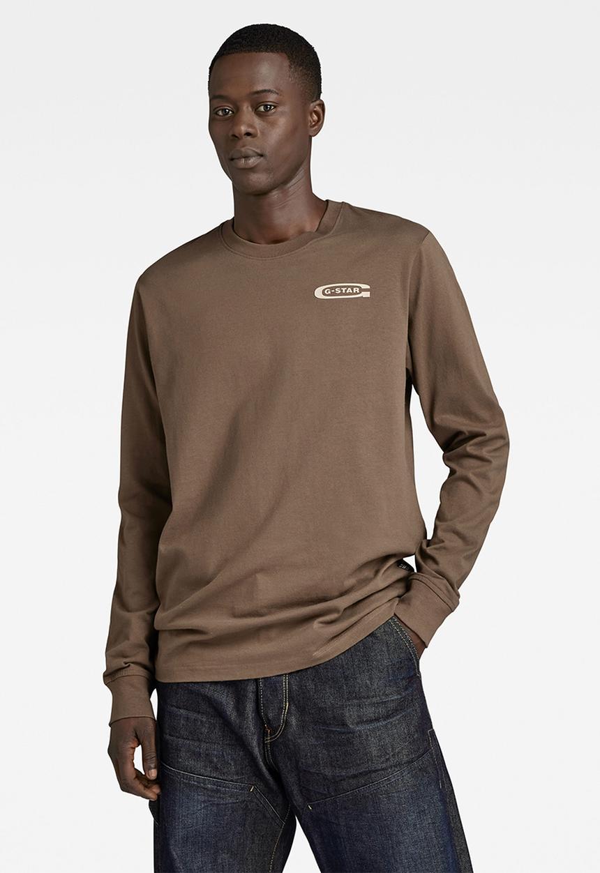 G-STAR - Old school chest gr r t long sleeve dry jersey o - turf