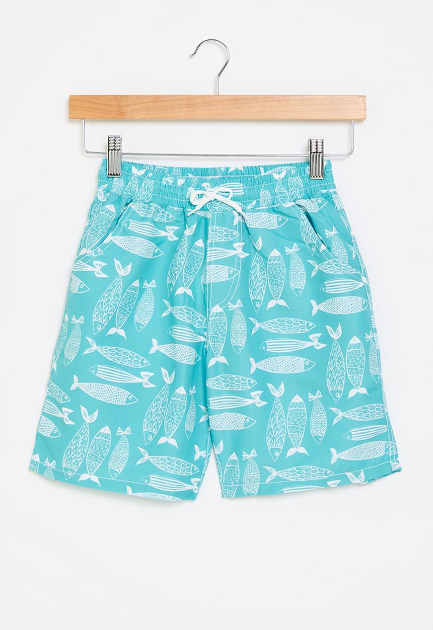Pop Candy - Printed boardshort - blue
