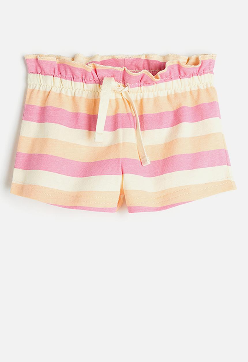 H&M - Terry shorts - pink striped