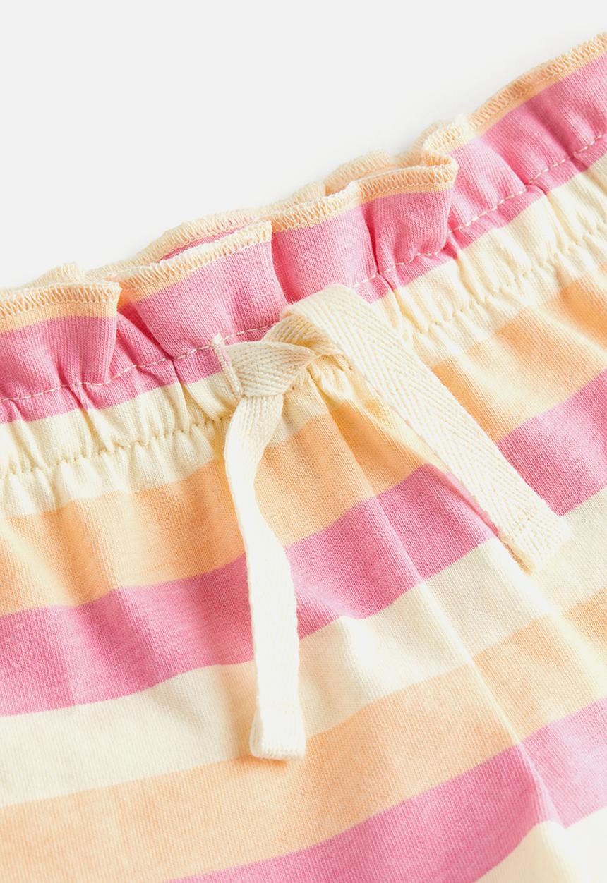 H&M - Terry shorts - pink striped