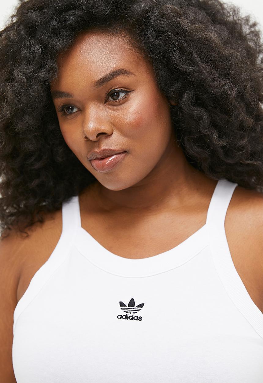 adidas Originals - Plus crop racer w - white