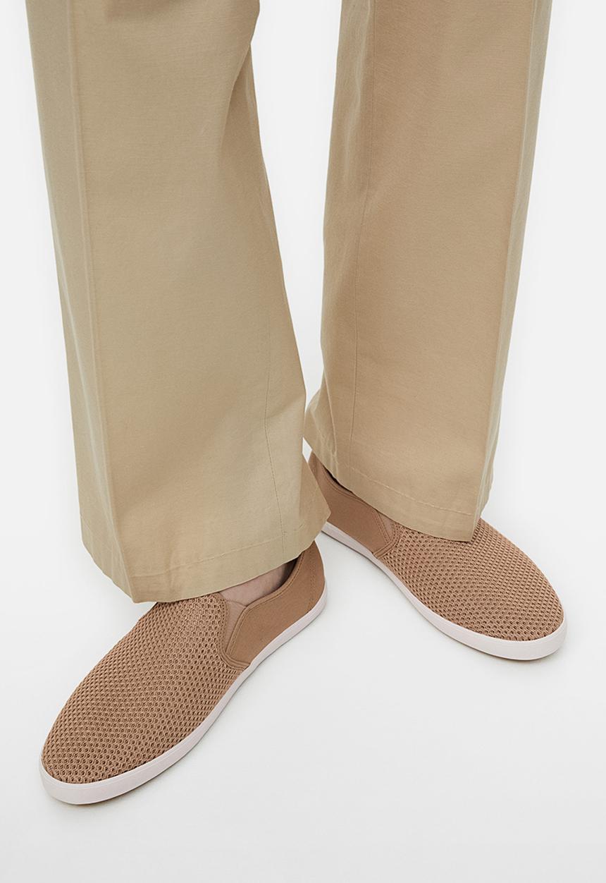 H&M - Slip-on trainers - beige