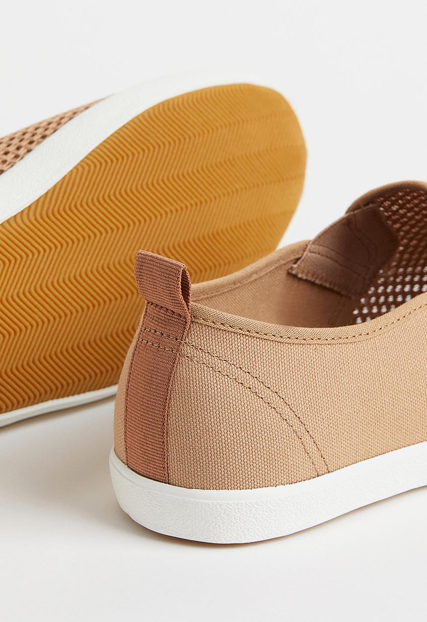 H&M - Slip-on trainers - beige