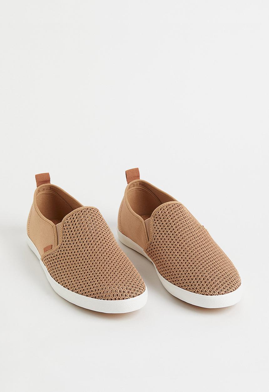 H&M - Slip-on trainers - beige