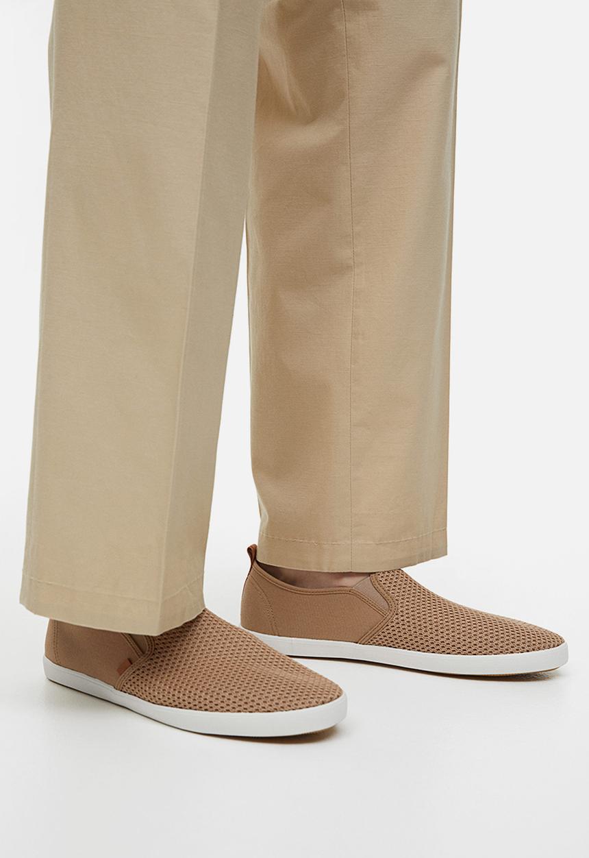 H&M - Slip-on trainers - beige