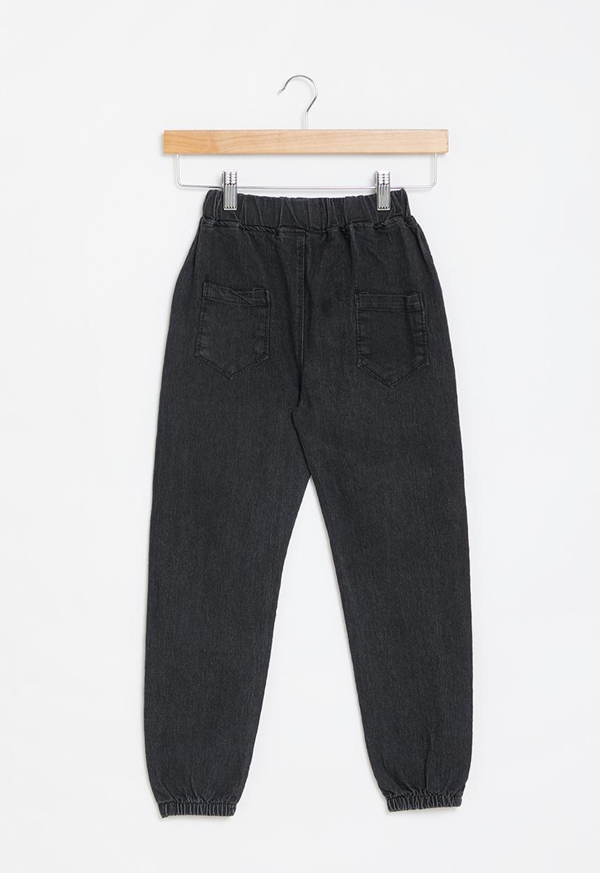 Pop Candy - Cuffed pants - black