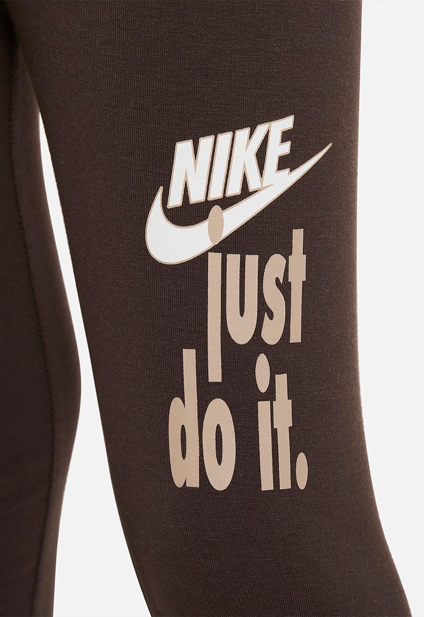 Nike - Nike premium essentials hoodie and leggings set - baroque brown