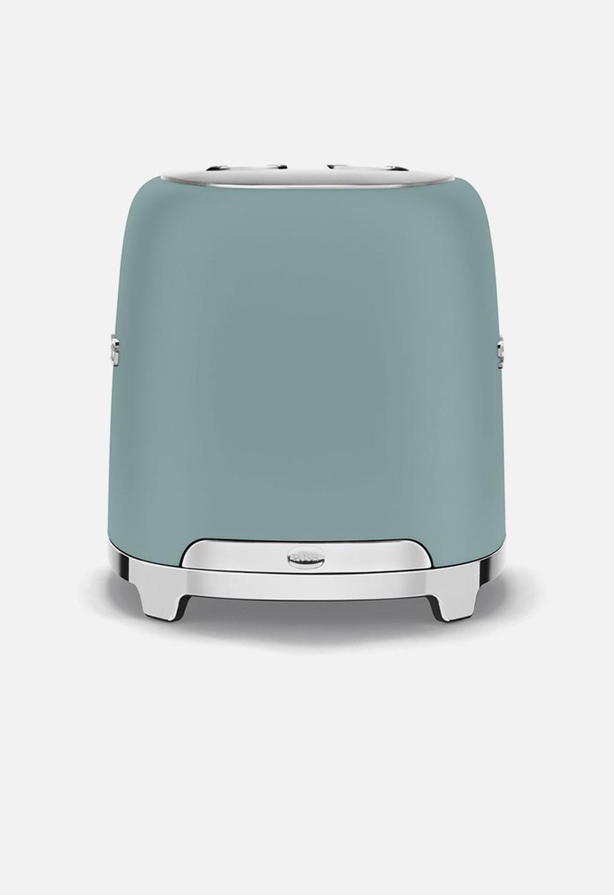 smeg - 50's Retro Style 2 Slice Toaster - Matt Emerald Green