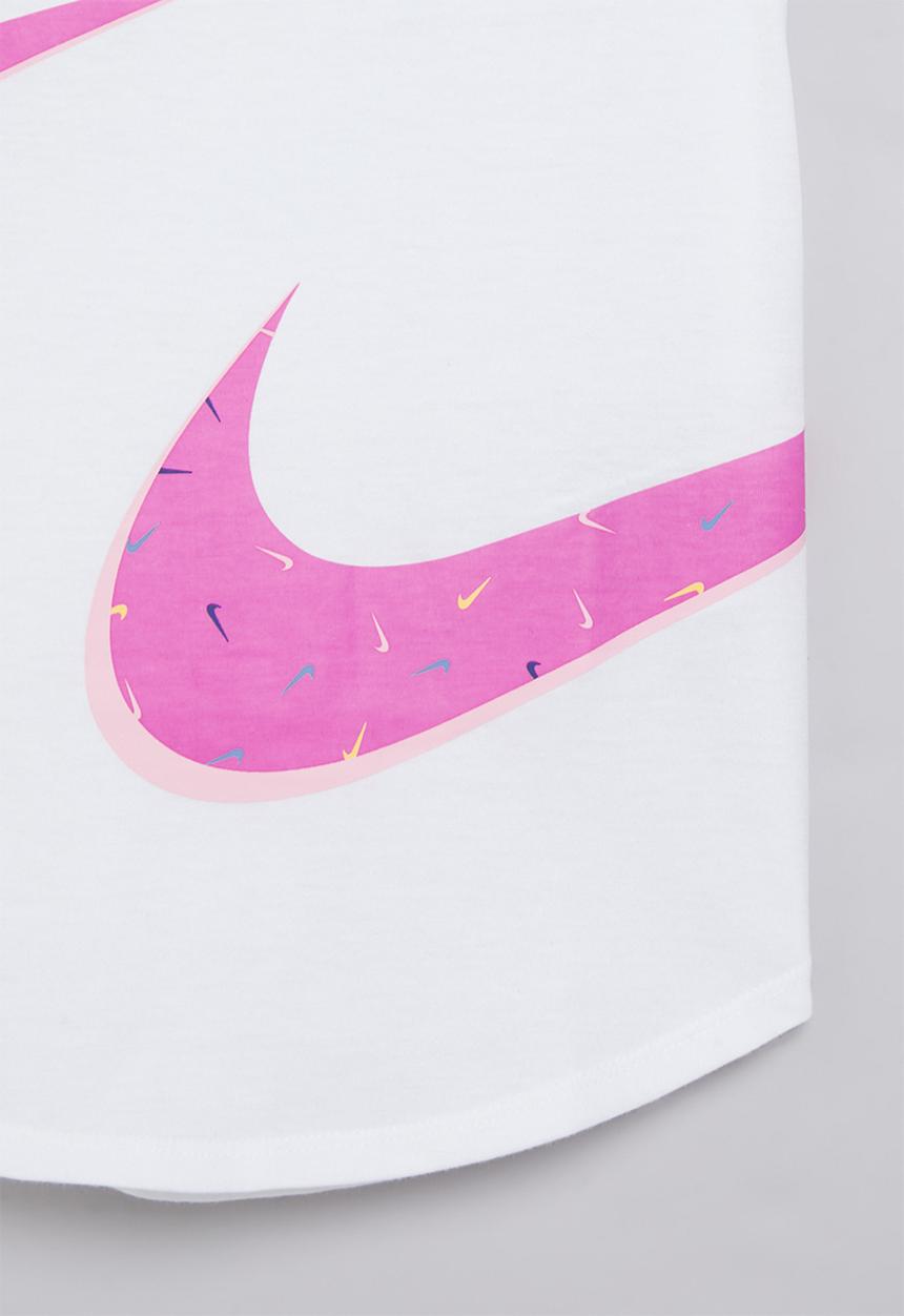 Nike - Nike swoosh fetti logo tee - white