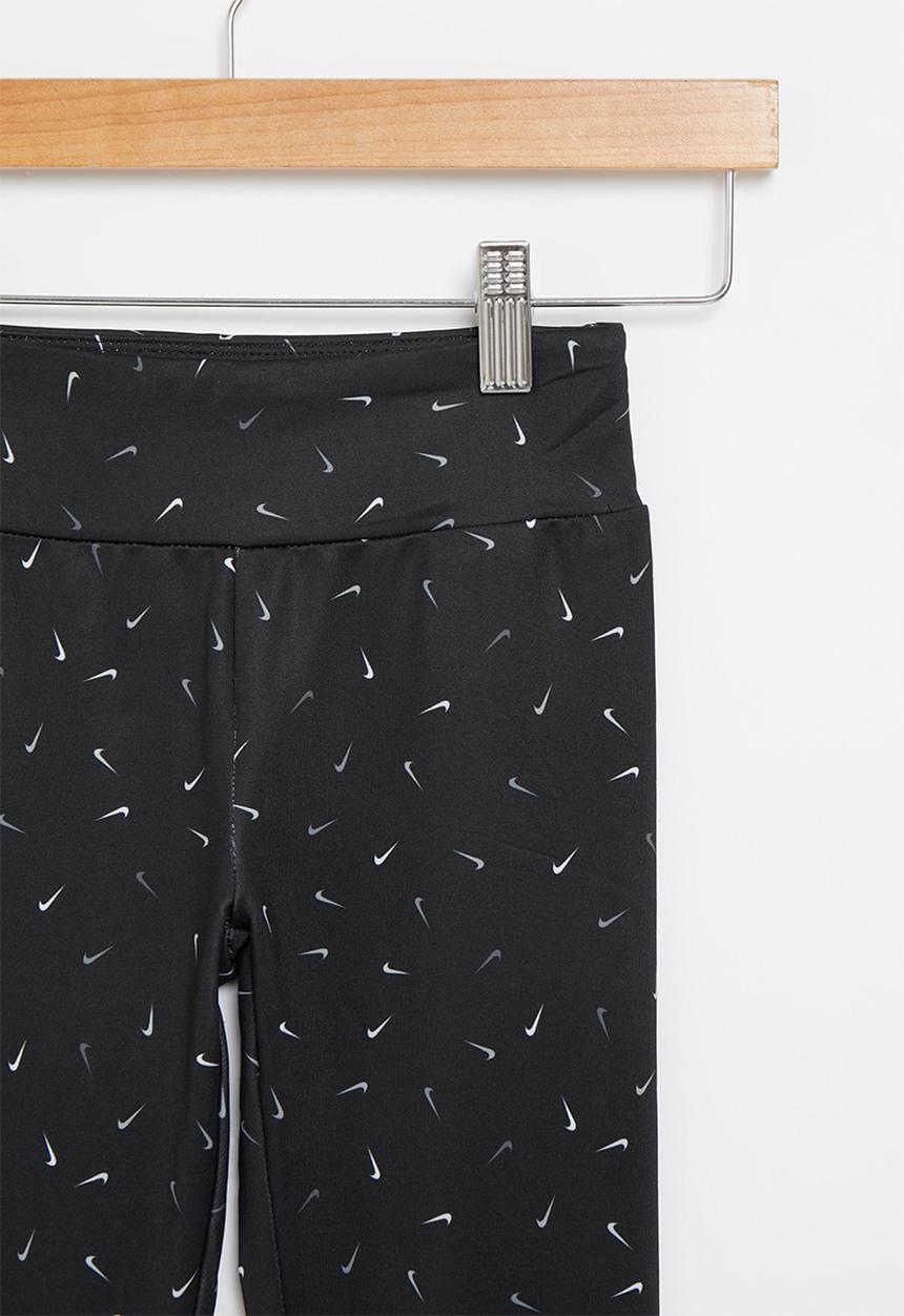Nike - Nike swoosh leggings - black