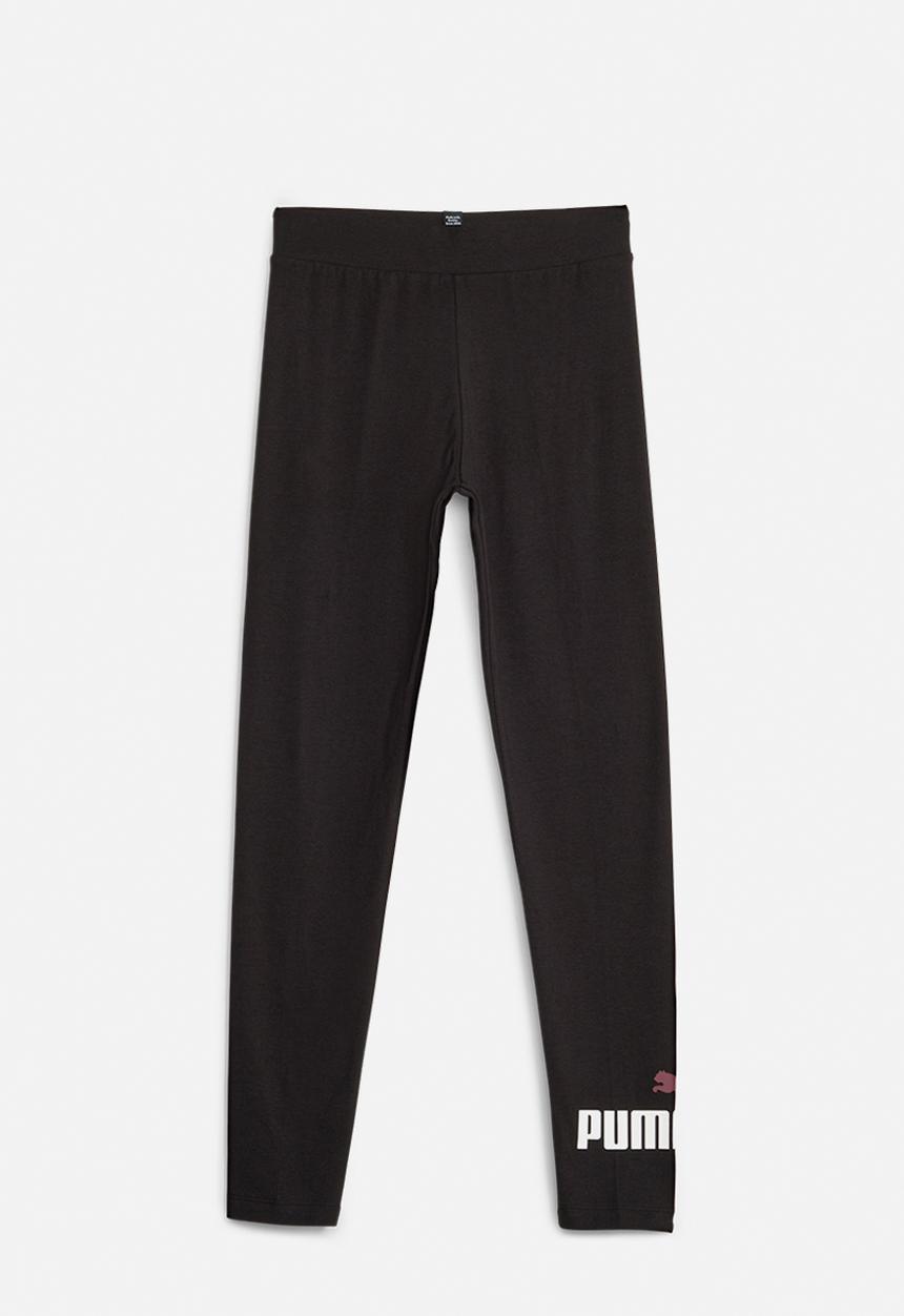 PUMA - Ess logo leggings g - puma black & peach smoothie