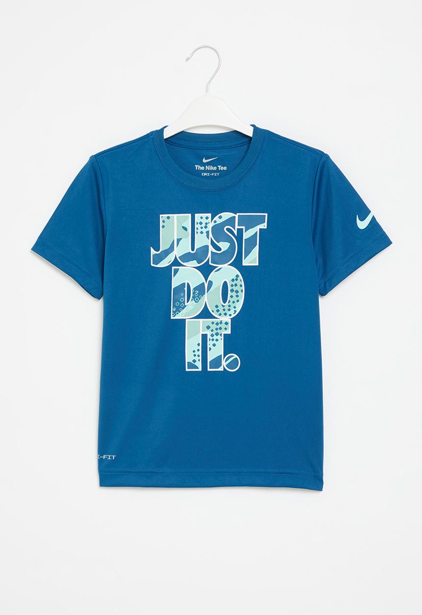 Nike - Nike dri-fit just do it tee - industrial blue