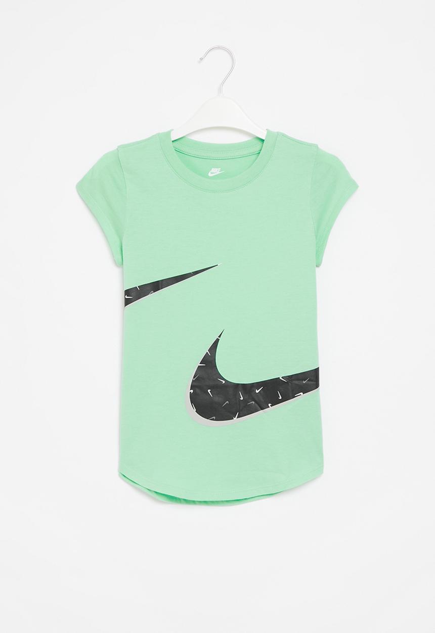 Nike - Nike swoosh fetti logo tee - emerald rise