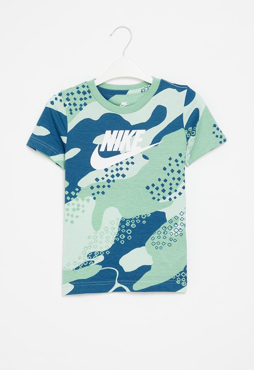 Nike - Nike club seasonal camo tee - mineral