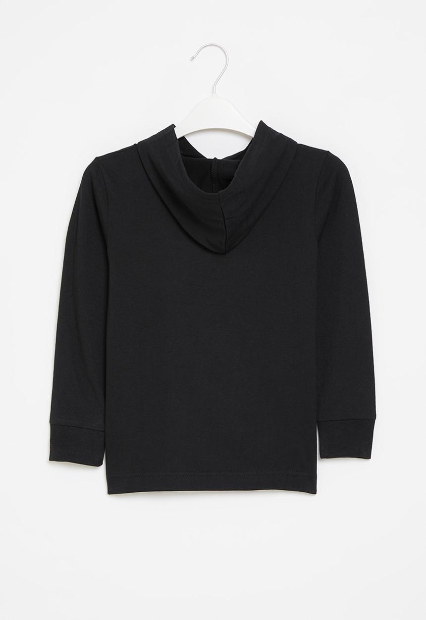 Nike - Nike camo futura long sleeve tee - black