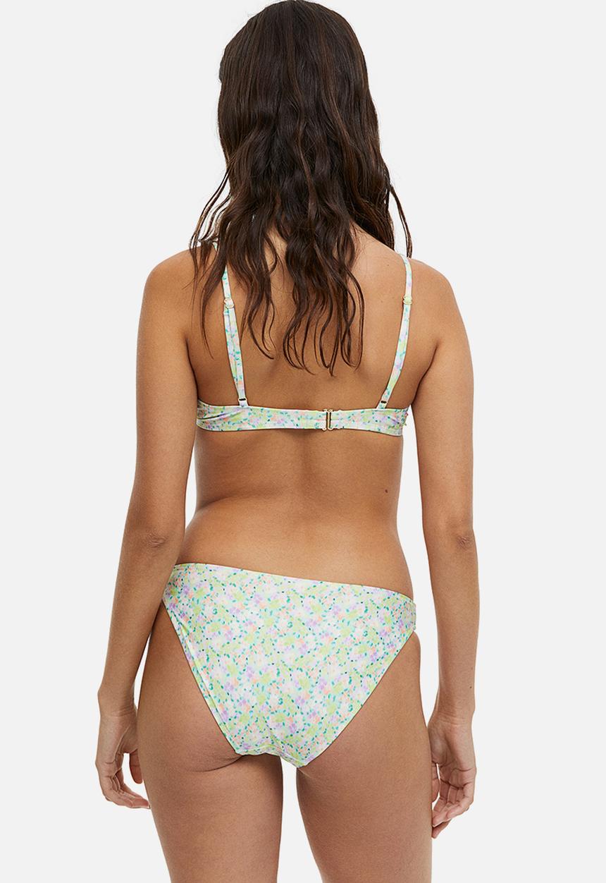 H&M - Bikini bottoms - light green/floral