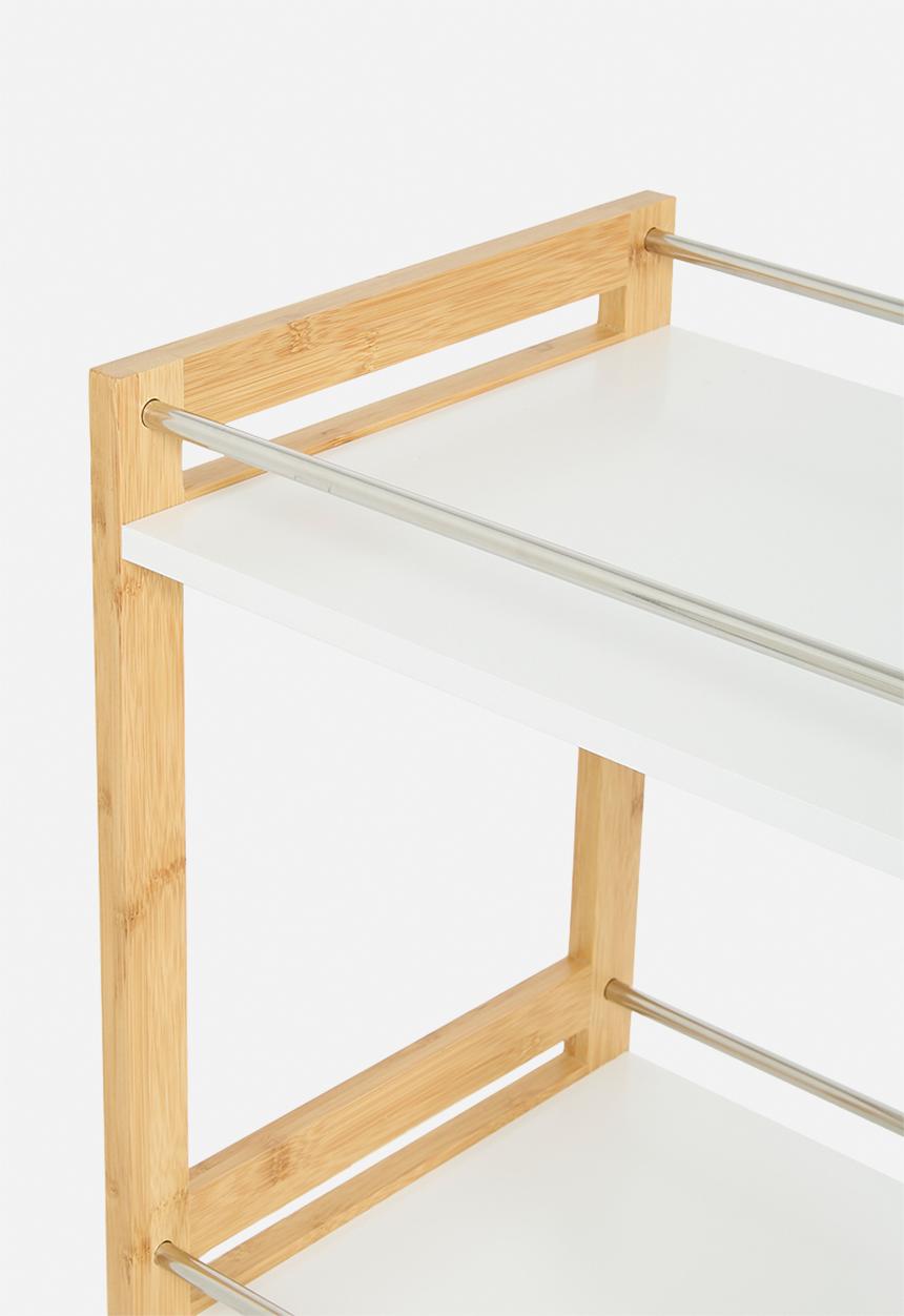 Excellent Houseware - Kitchen trolley - white
