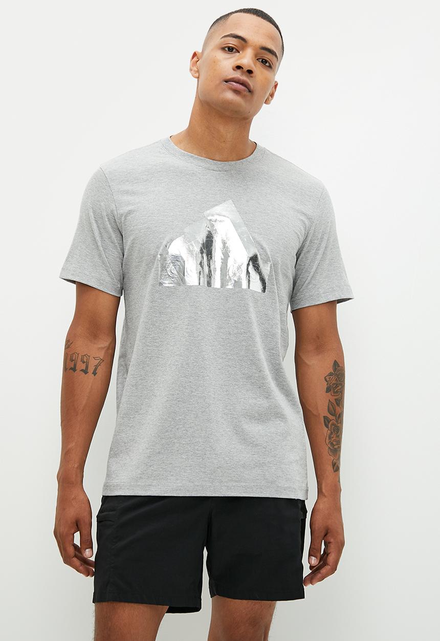 adidas Performance - M fi foil t - grey-melange