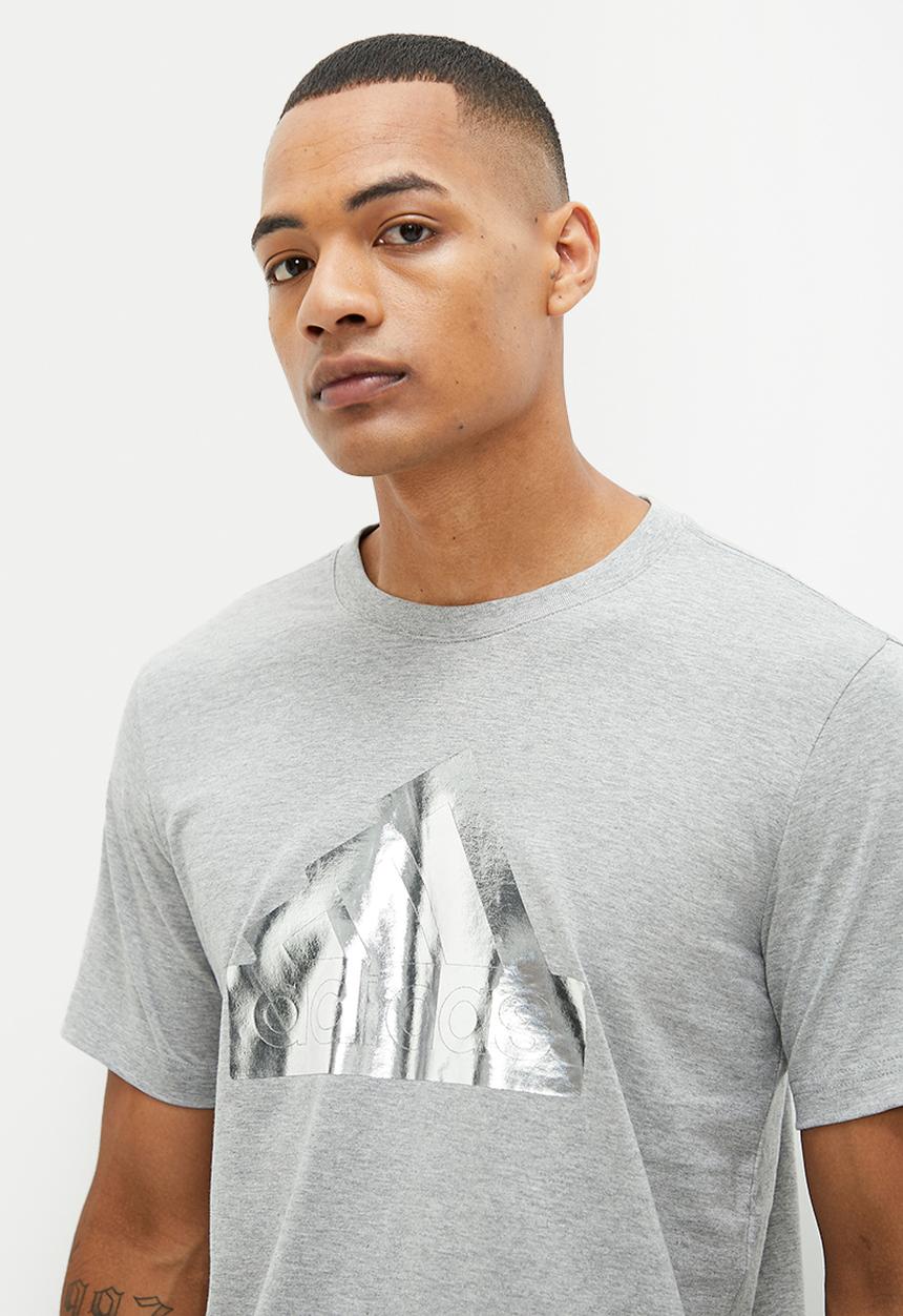 adidas Performance - M fi foil t - grey-melange