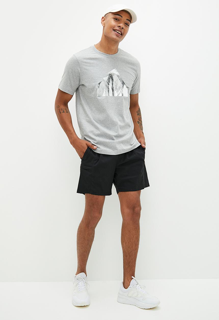 adidas Performance - M fi foil t - grey-melange