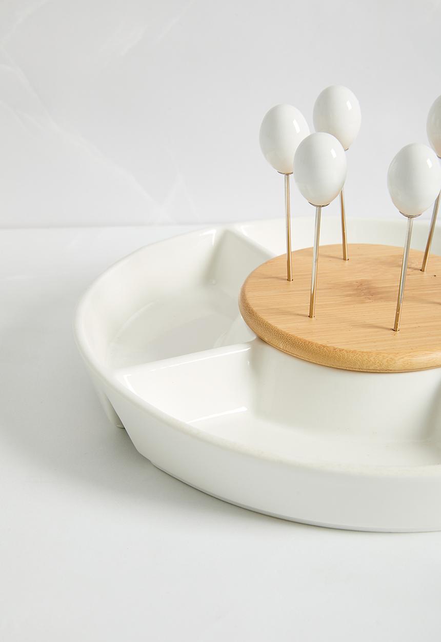 Excellent Houseware - Serving set - white