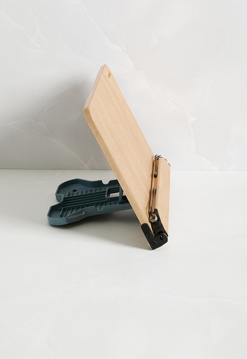 Litem - Wooden recipe book stand m - mint