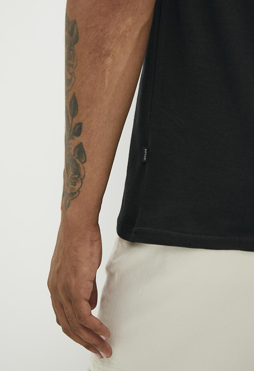 Rip Curl - Fade out embroid tee - black 