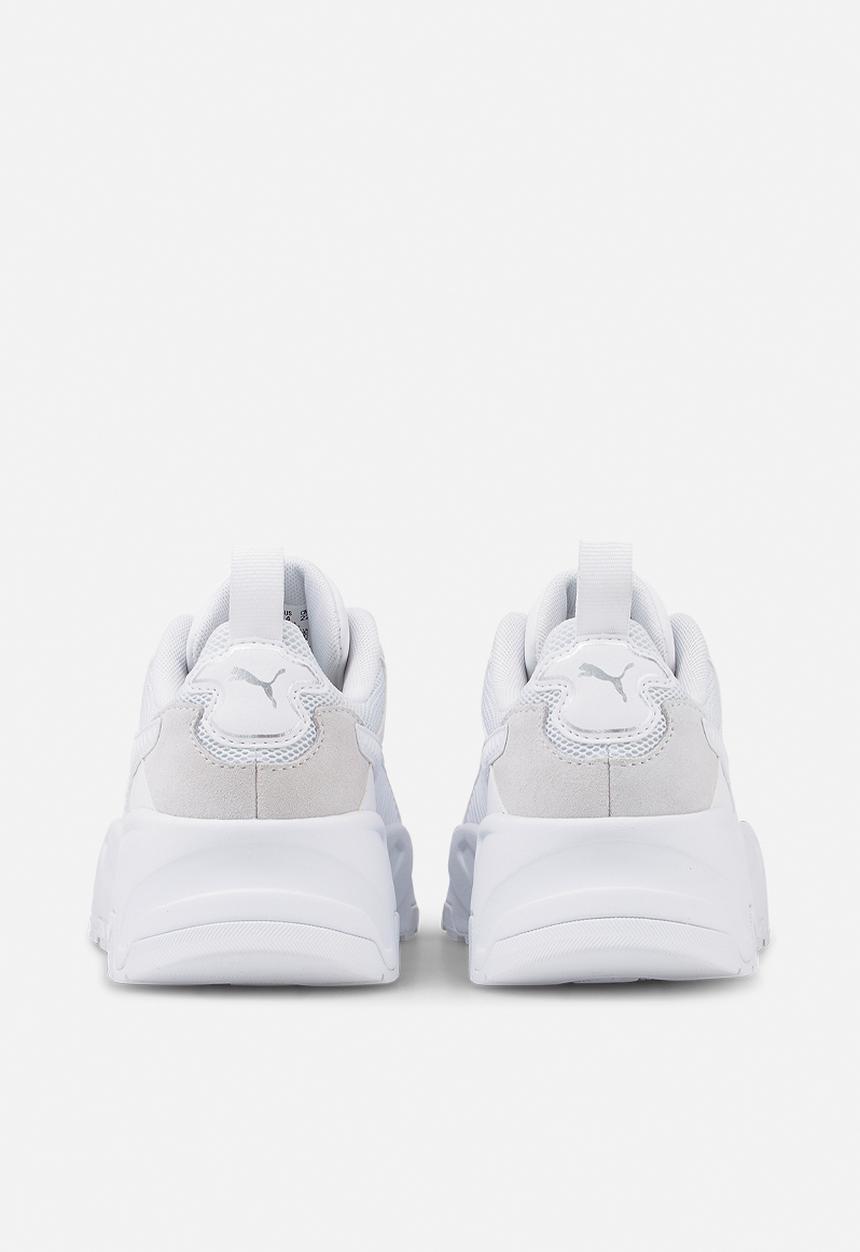 PUMA - Trinity jr - puma white-puma white-puma silver