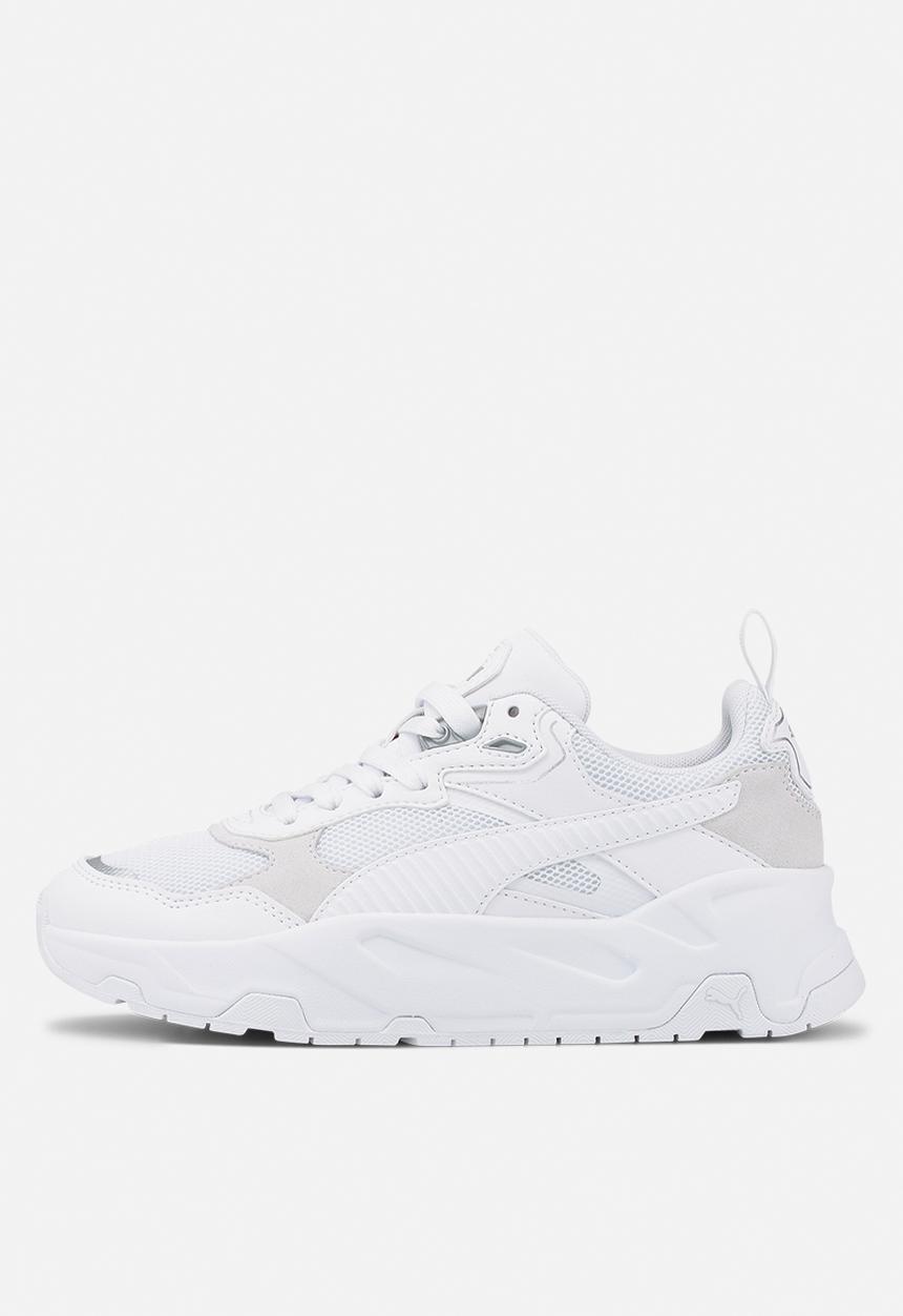 PUMA - Trinity jr - puma white-puma white-puma silver