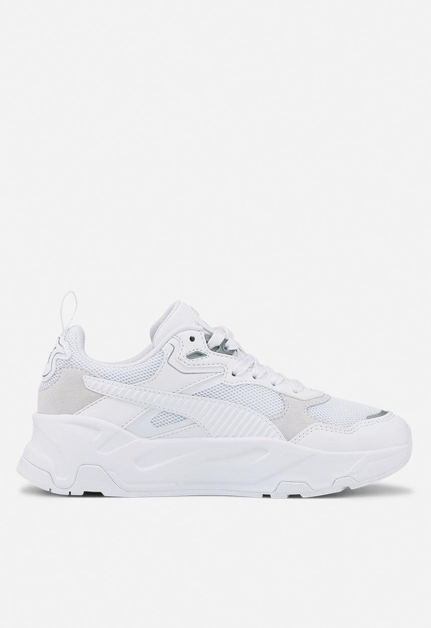 PUMA - Trinity jr - puma white-puma white-puma silver