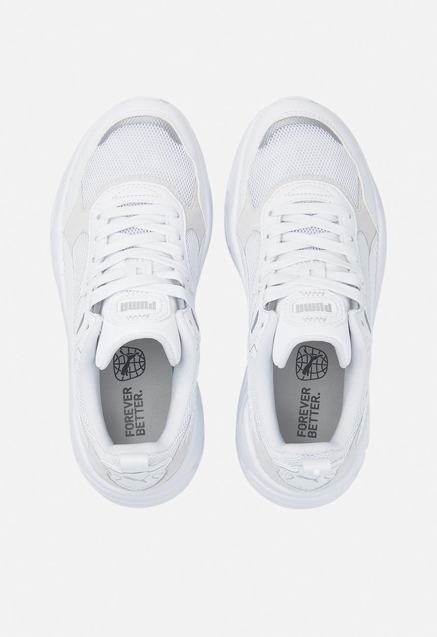 PUMA - Trinity jr - puma white-puma white-puma silver