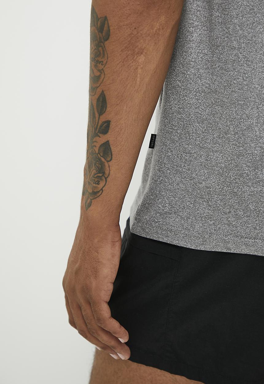 Rip Curl - Southside front tee - grey-melange
