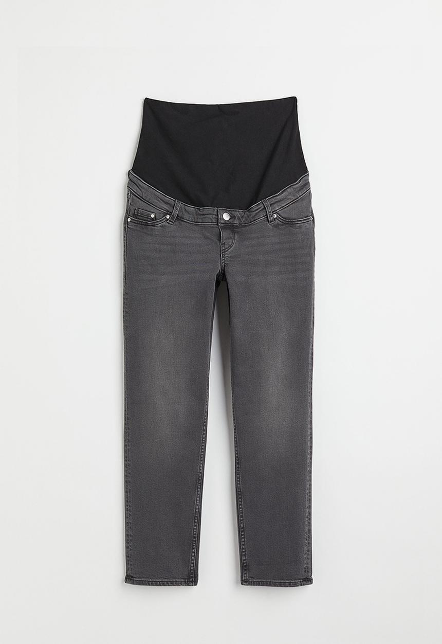 H&M - Mama vintage straight jeans - denim grey