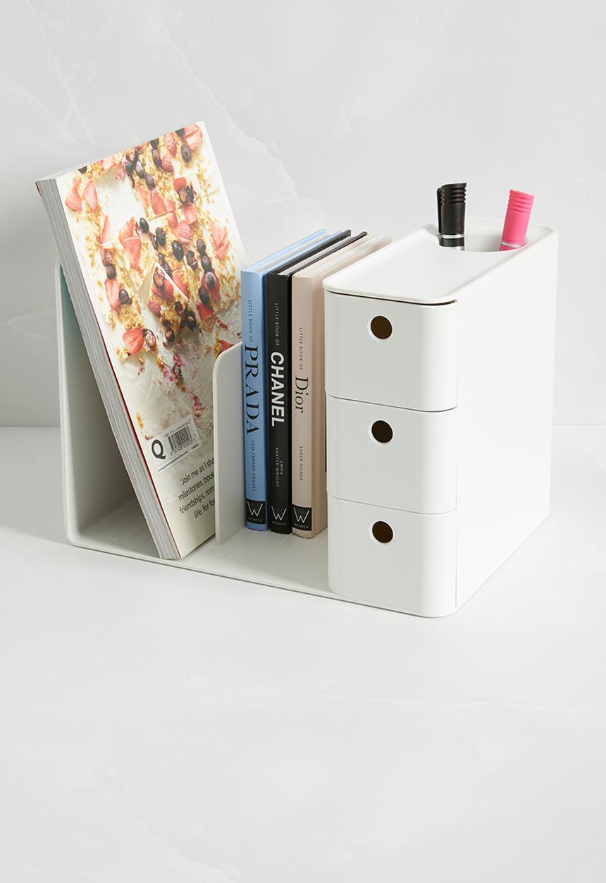 Litem - Combo bookrack  - white