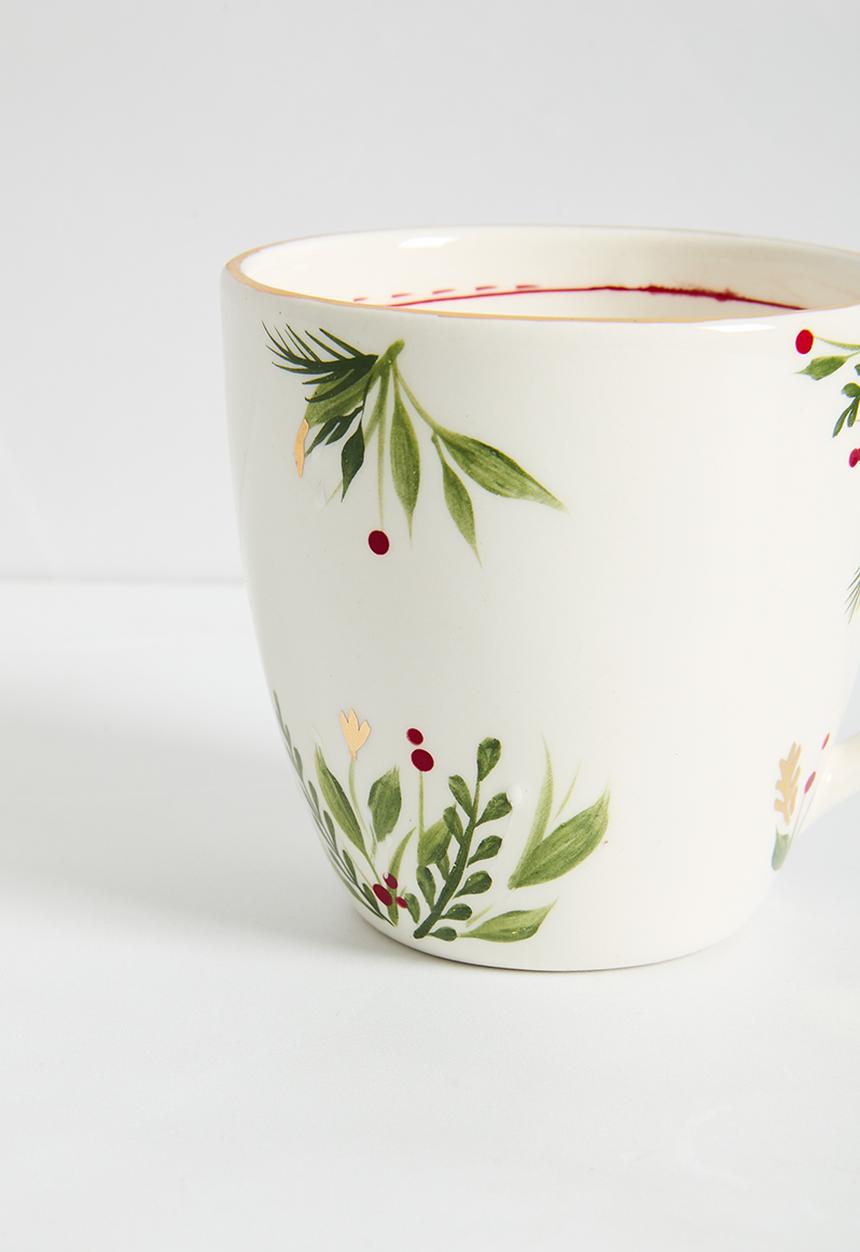 Urchin Art - Thistle Teacup - Multi