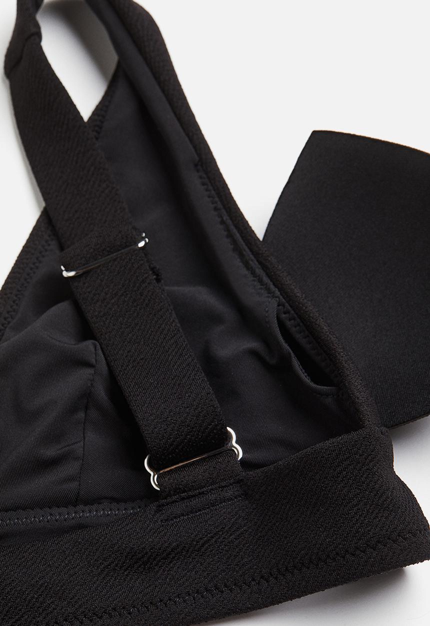H&M - Padded bikini top - black