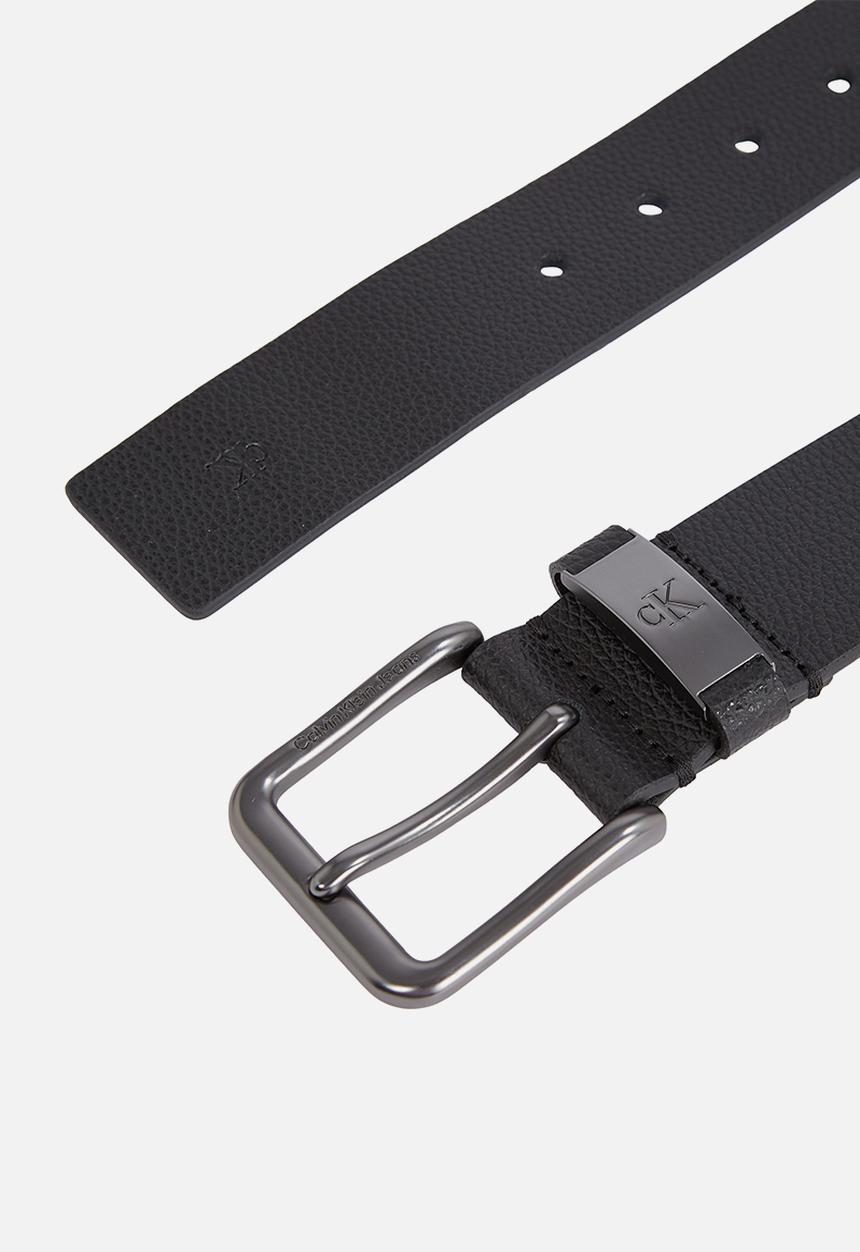 Calvin Klein - Classic round metal k belt 40mm - black