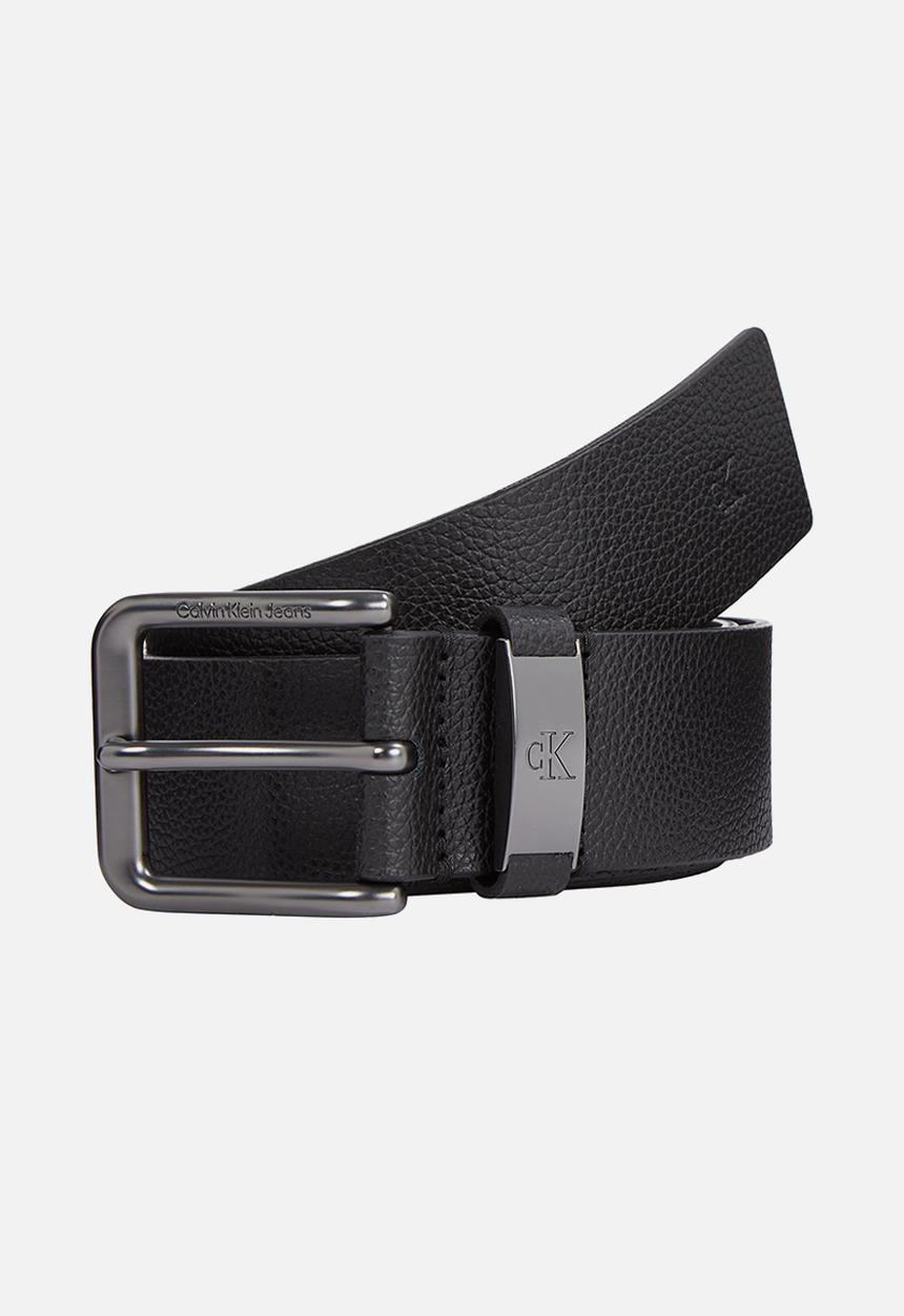Calvin Klein - Classic round metal k belt 40mm - black