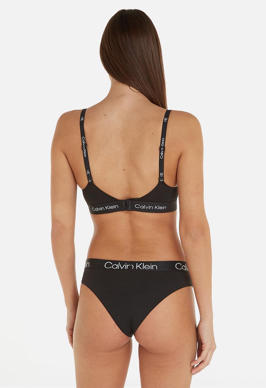 Calvin Klein - Light lined bralette - black 