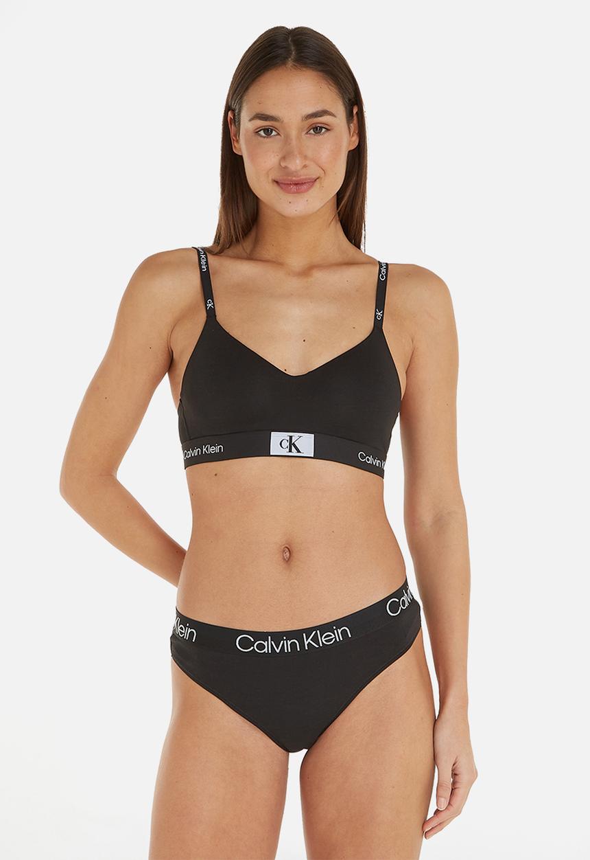 Calvin Klein - Light lined bralette - black 