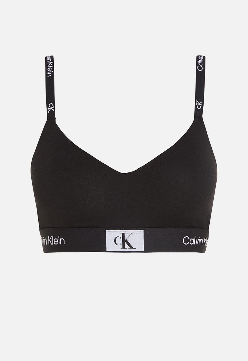 Calvin Klein - Light lined bralette - black 