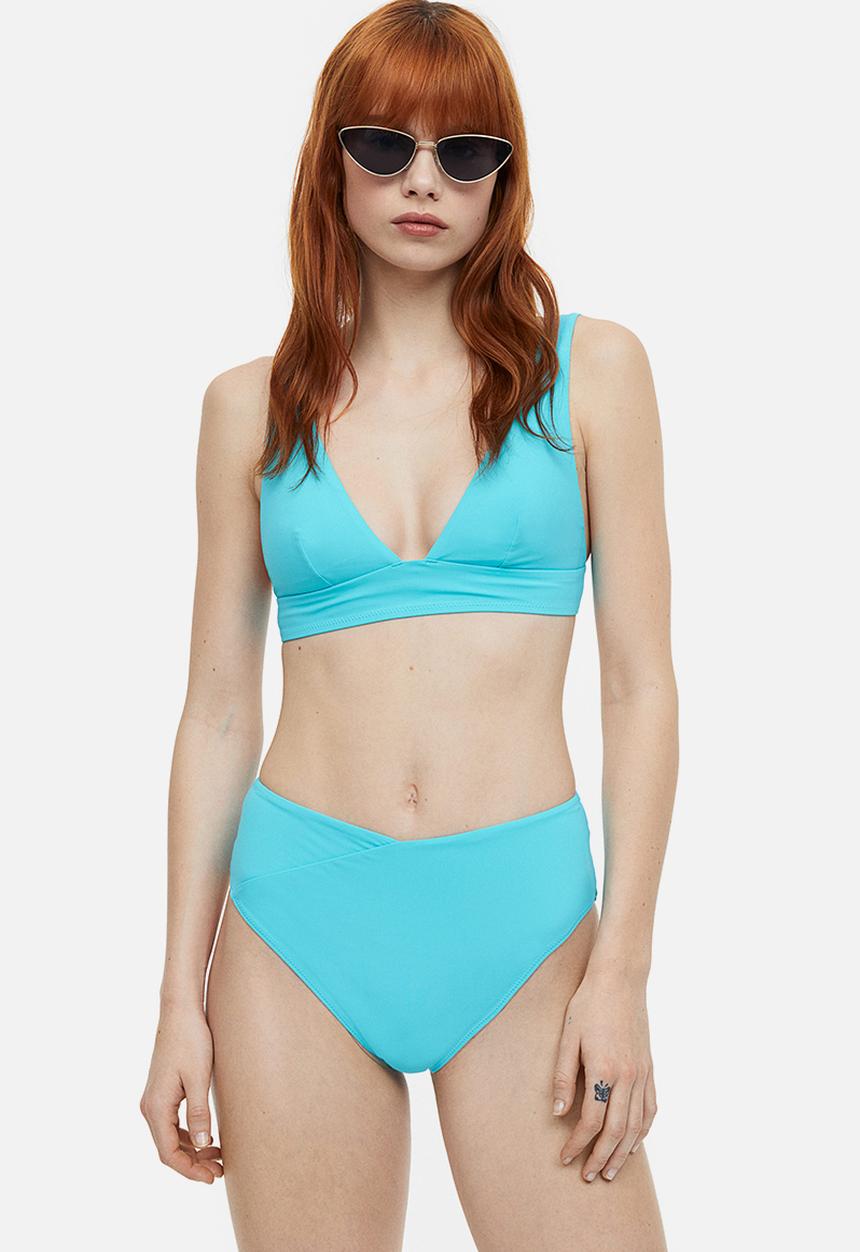 H&M - Brazilian bikini bottoms - turquoise